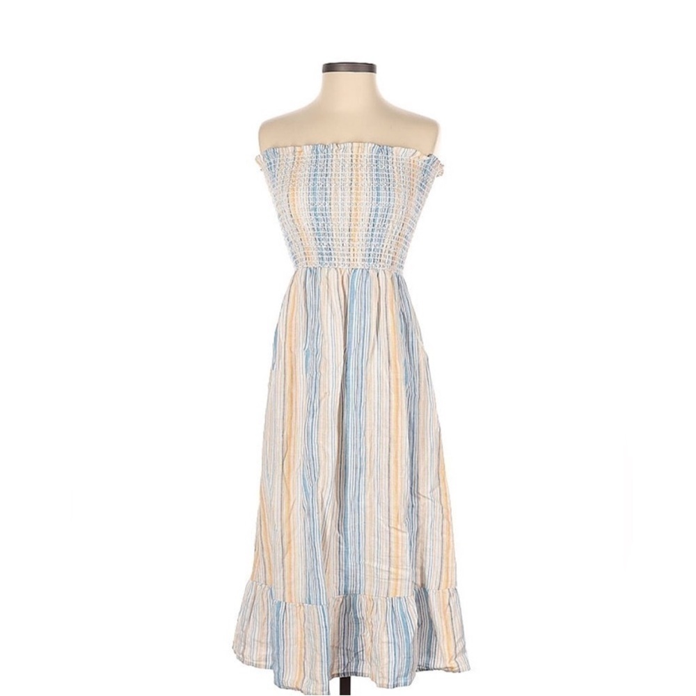 REFORMATION Bermuda Dress 100% linen